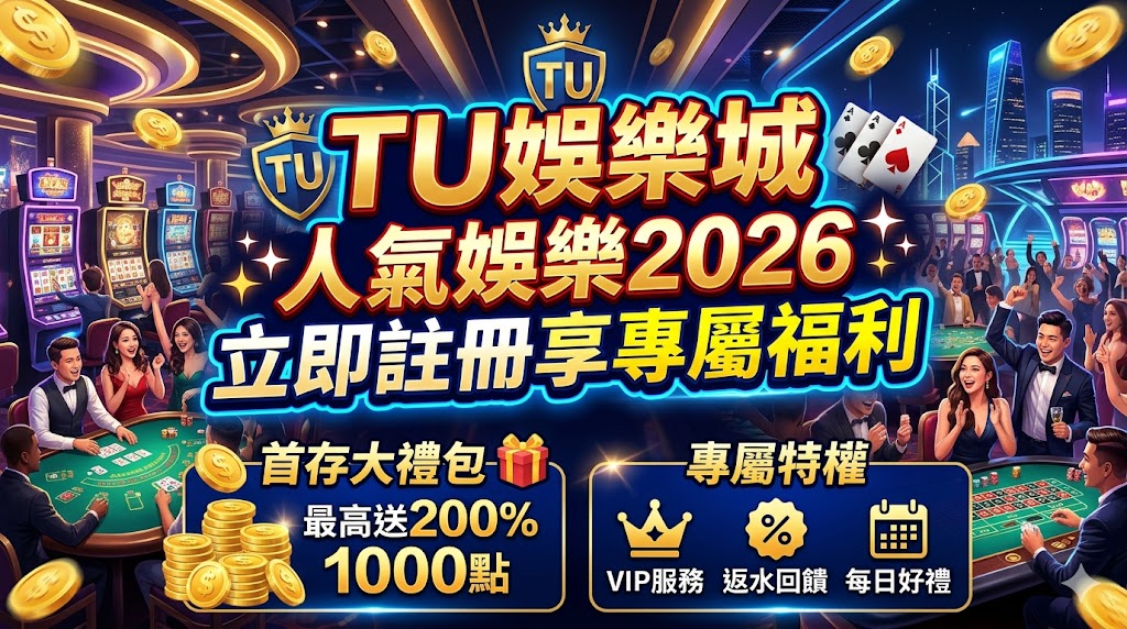 TU娛樂城人氣娛樂2026|立即註冊享專屬福利
