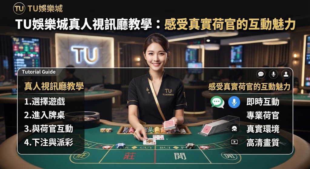 感受真實荷官的互動魅力
