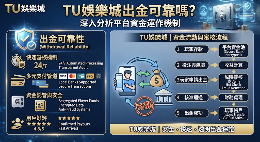 TU娛樂城資金流向與出金安全解析